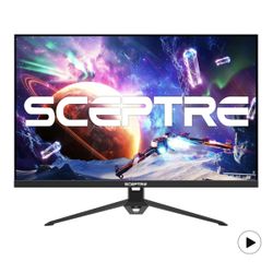 2 Monitors + Dual Monitor Mount ( White ), + PC Case