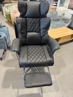 New-Gaming Chair,Office Chair with Pocket Spring Lumbar Support, Ergonomic Comfortable Wide Office Desk Computer Chair with Outward Fixed Soft Armrest