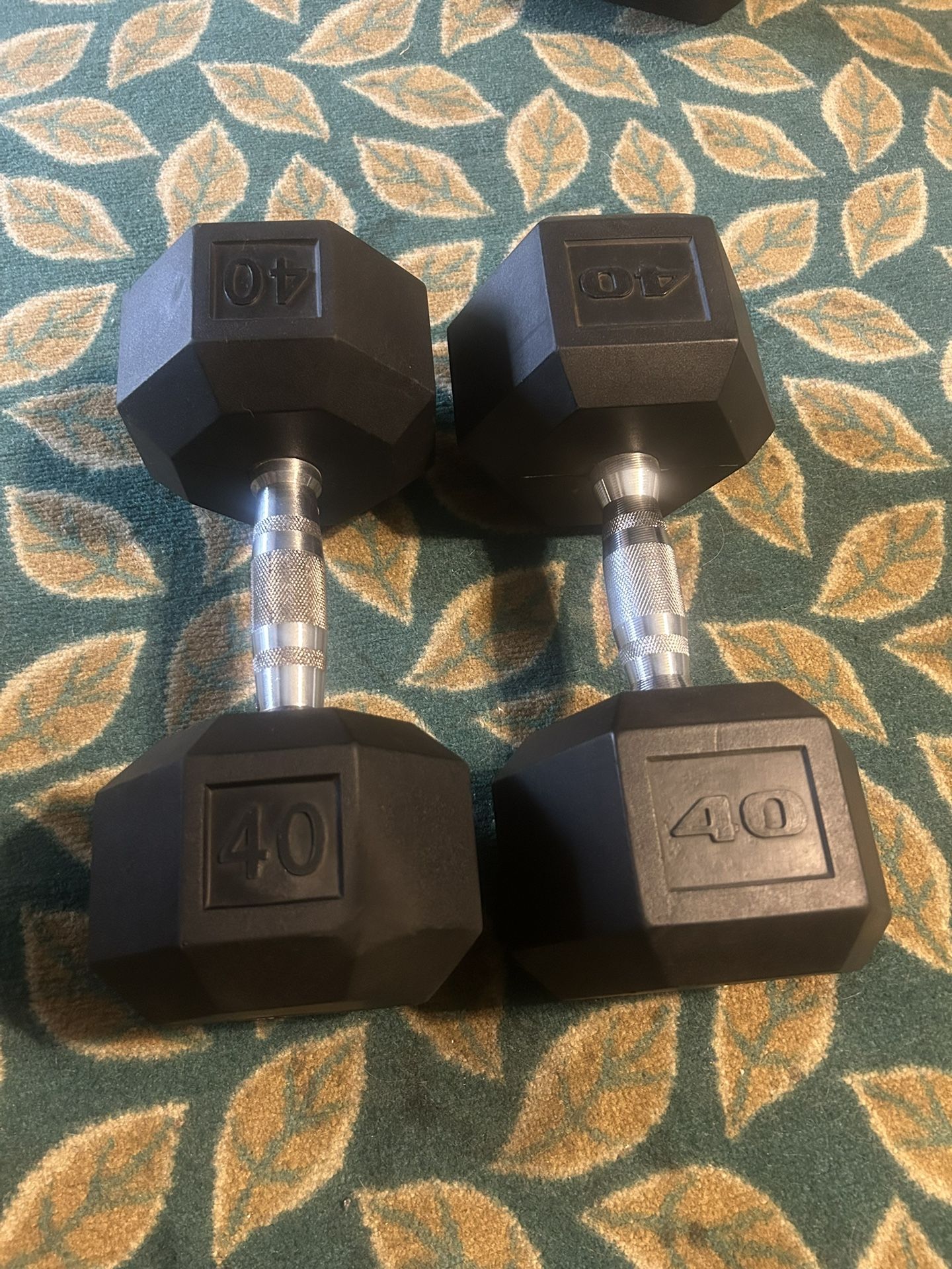 2x 40 lbs Dumbbells