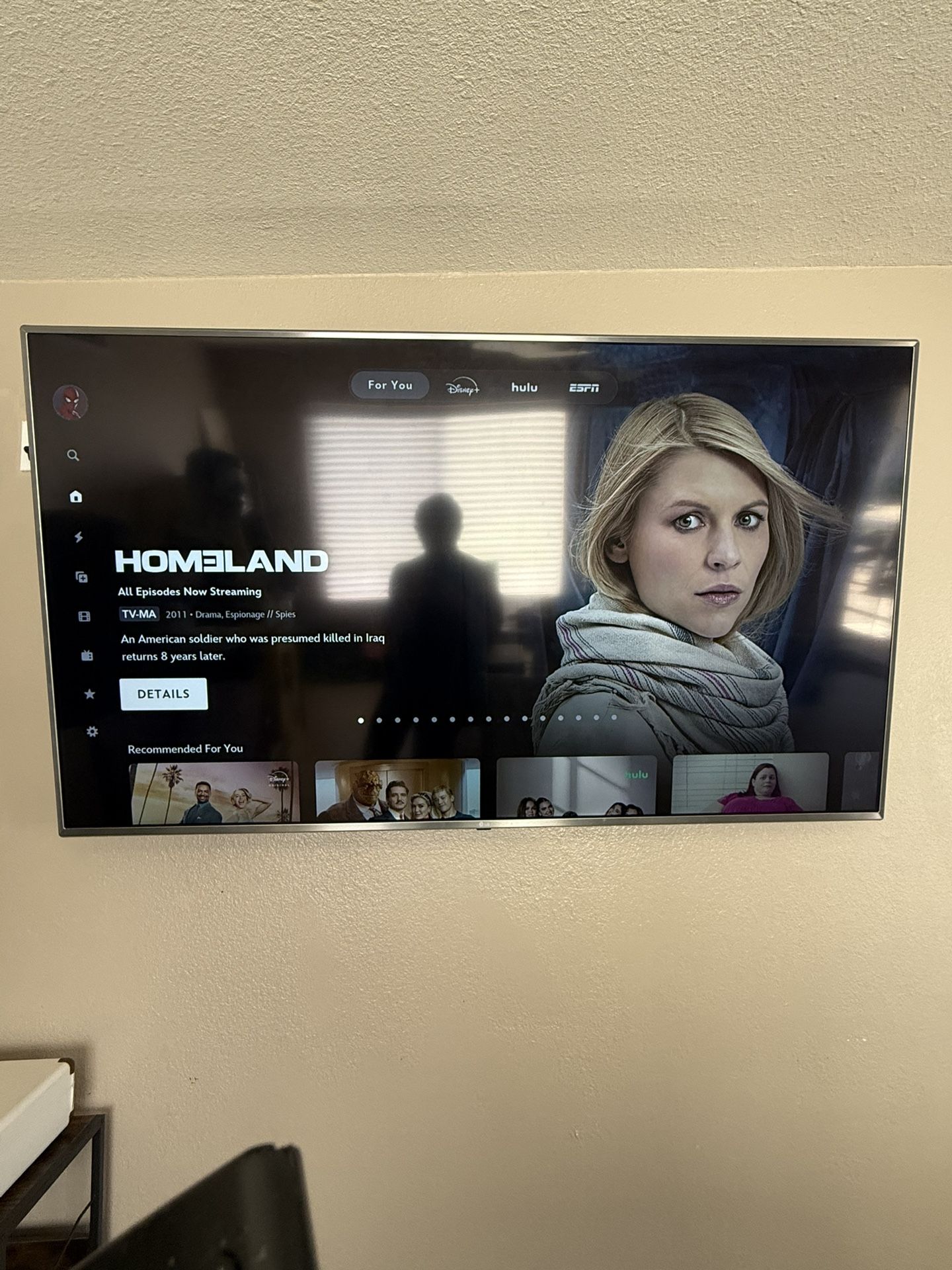 LG 70” Flat screen TV