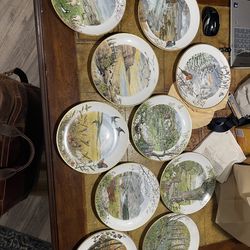 Franklin Porcelain collector plates