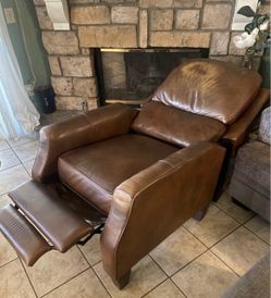 Leather couch