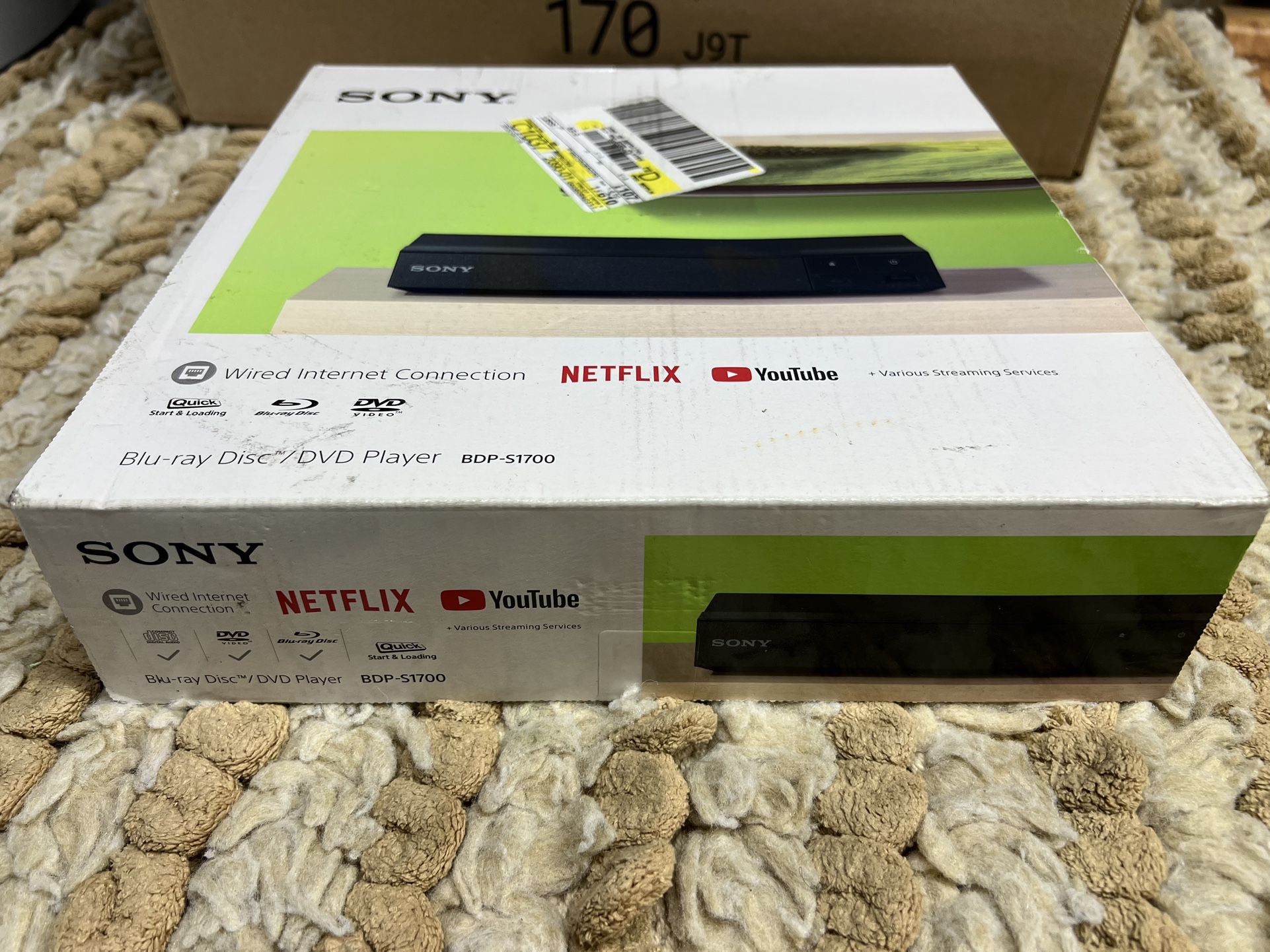 SONY BDP-S1700 Blu-ray Disc/DVD Player