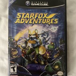 Nintendo GameCube “StarFox Adventures” Video Game 