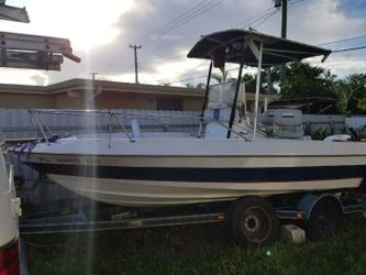 18 foot open fisherman