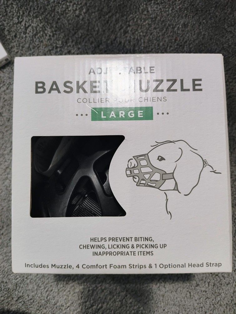 Lrg Dog Muzzle