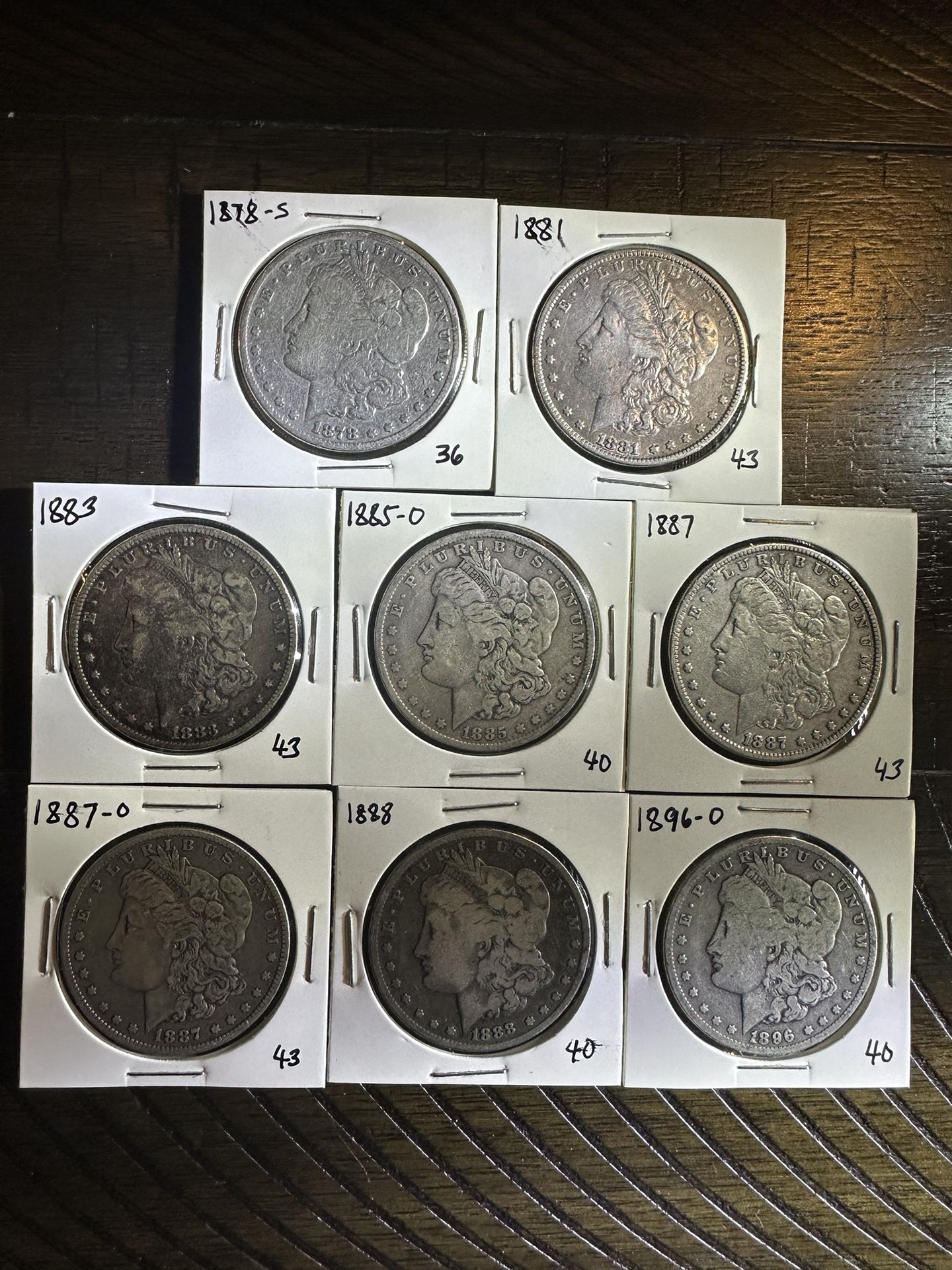 Morgan Silver Dollars