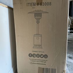 Patio Heater - Aged Chestnut Finish  