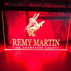 REMY MARTIN LED NEON RED LIGHT SIGN 8x12
