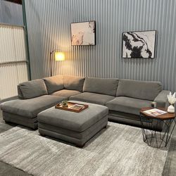Penelope Sectional With Ottoman - DELIVERY AVAILABLE 🚚