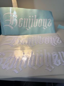 Vinyl decals