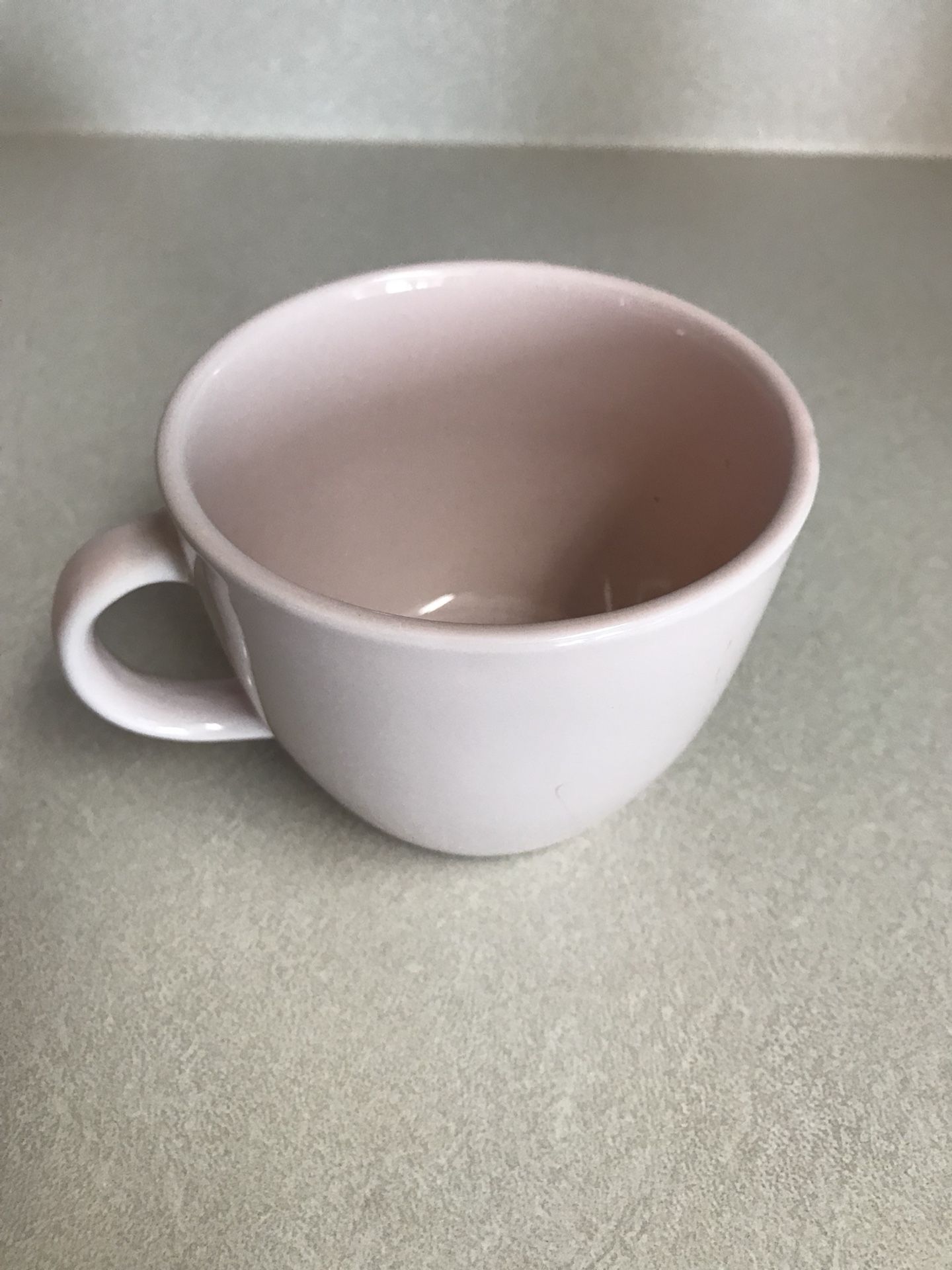 Light pink mug