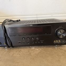 Yamaha RX-V465 5.1 Ch HDMI Home Theater Surround Receiver Stereo + Remote Bundle