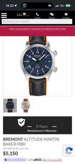 Bremont Altitude Martin Baker MBII