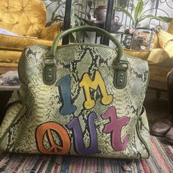 Hand Painted Luggage 