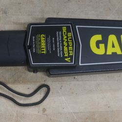 Garrett metal scanner 1165190 used 891231-1