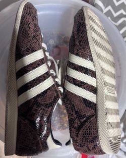 Adidas brown snakeskin Tokyo