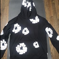 Denim Tear Black Hoodie 
