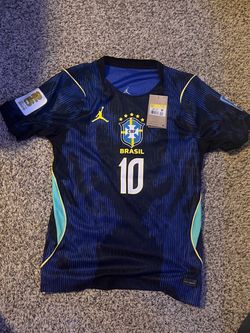 Brazil National Team Jordan #10 Soccer Jersey
