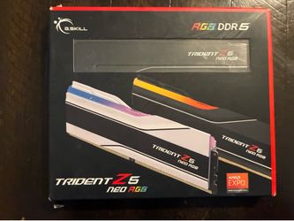 SKILL Trident Z5 Neo RGB Series 32GB (2 x 16GB) DDR5 desktop memory kit