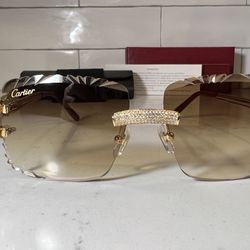 Cartier Iced Out Wires 