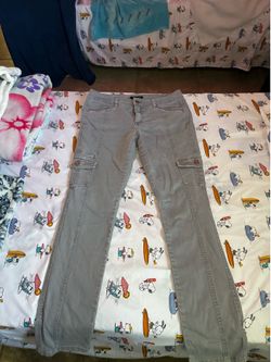 Gray Cargo pants