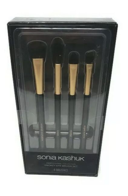Sonia Kashuk Professional Collection Smoky Eye Brush Set 4 Makeup Brushes * Great Stocking Stuffer