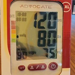 ADVOCATE arm BP monitor 