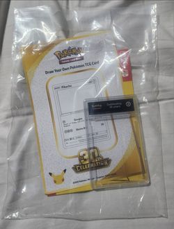 Pokemon Target 30th Pokemon Event Card Casing
