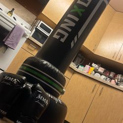 Punching Airbag Boxing / Boxing X MMA Gloves