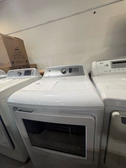 Samsung White Front-Load Dryer