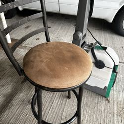 Three Stools And A Carpet Cleaner