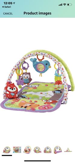 Fisher-Price 3-in-1 Musical Activity Gym, Woodland