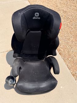 Diono Cambria 2-in-1 High Back Black Booster Seat