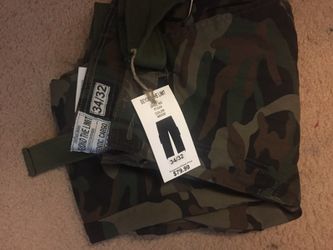 Army fatigue cargo pants