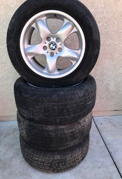 00-06 BMW X5 OEM RIMS WITH TIRES