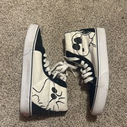 High Top Snoopy Vans Woman’s 7.5