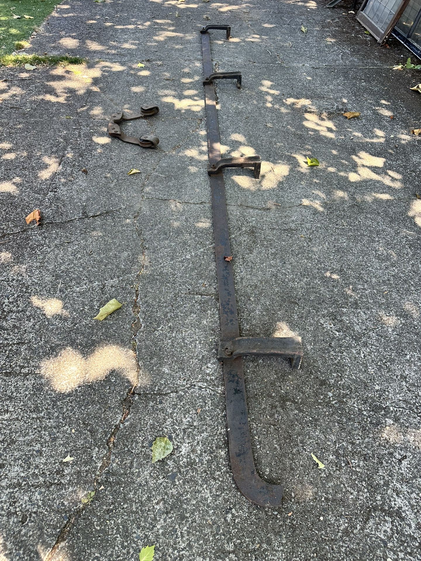Antique Barn Rail Fixtures