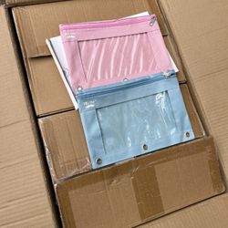 Pencil Pouch Pink And Blue 100sets For $50