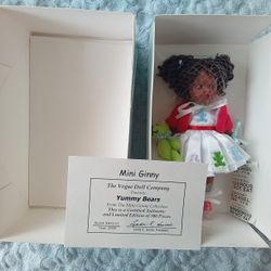 VOGUE MINI GINNY YUMMY BEARS LE DOLL 5 1/2" NEW IN BOX AFRICAN AMERICAN
