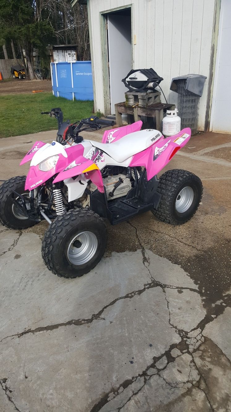 Does your kid need something to fill their free time? 2014 Outlaw 90