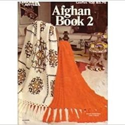 Afghan/Throws Book 2 - Leisure Arts Leaflet 102 Staple Bound 