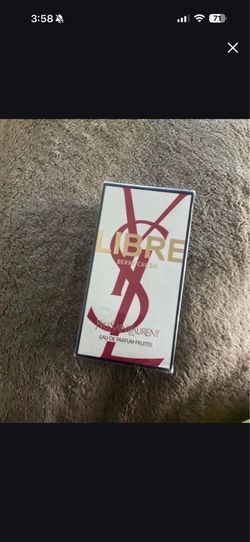 Yves Saint Laurent Eau de Parfum Box - White with Navy Trim