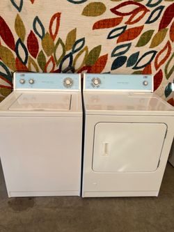 Whirlpool set gas laundry