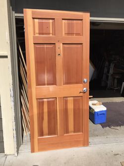 SOLID WOOD DOOR
