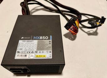 Corsair HX850 850W 80+ Gold Modular Power Supply w/ Original Cables