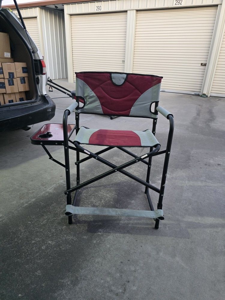 Camping Chair With Side Table