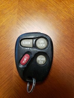 G M  4 Button Remote