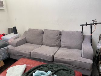 Grey couch/sofa