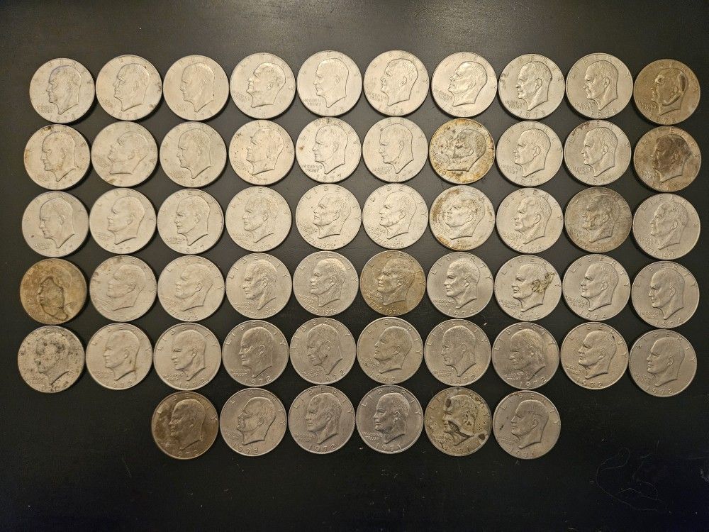 1971-78 Eisenhower Dollar X56 Circulated 